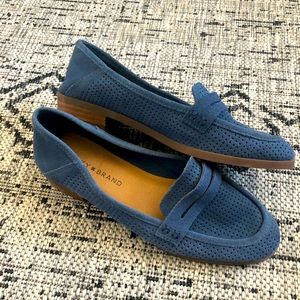 Lucky Brand Blue Loafers Size 7.5